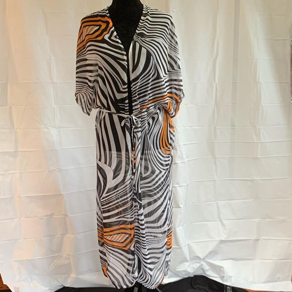 Other - Kimono or Kaftan Zebra Print One Size Fits All